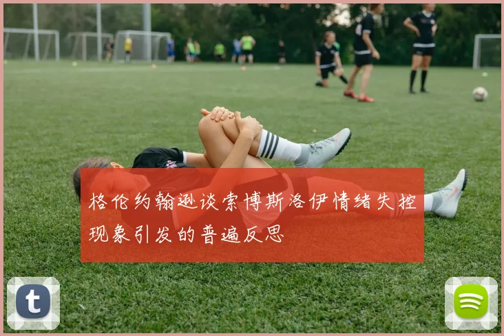 格伦约翰逊谈索博斯洛伊情绪失控现象引发的普遍反思